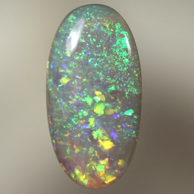 SOLID SEMI BLACK OPAL Sparkling Pinfire pattern, very bright fire